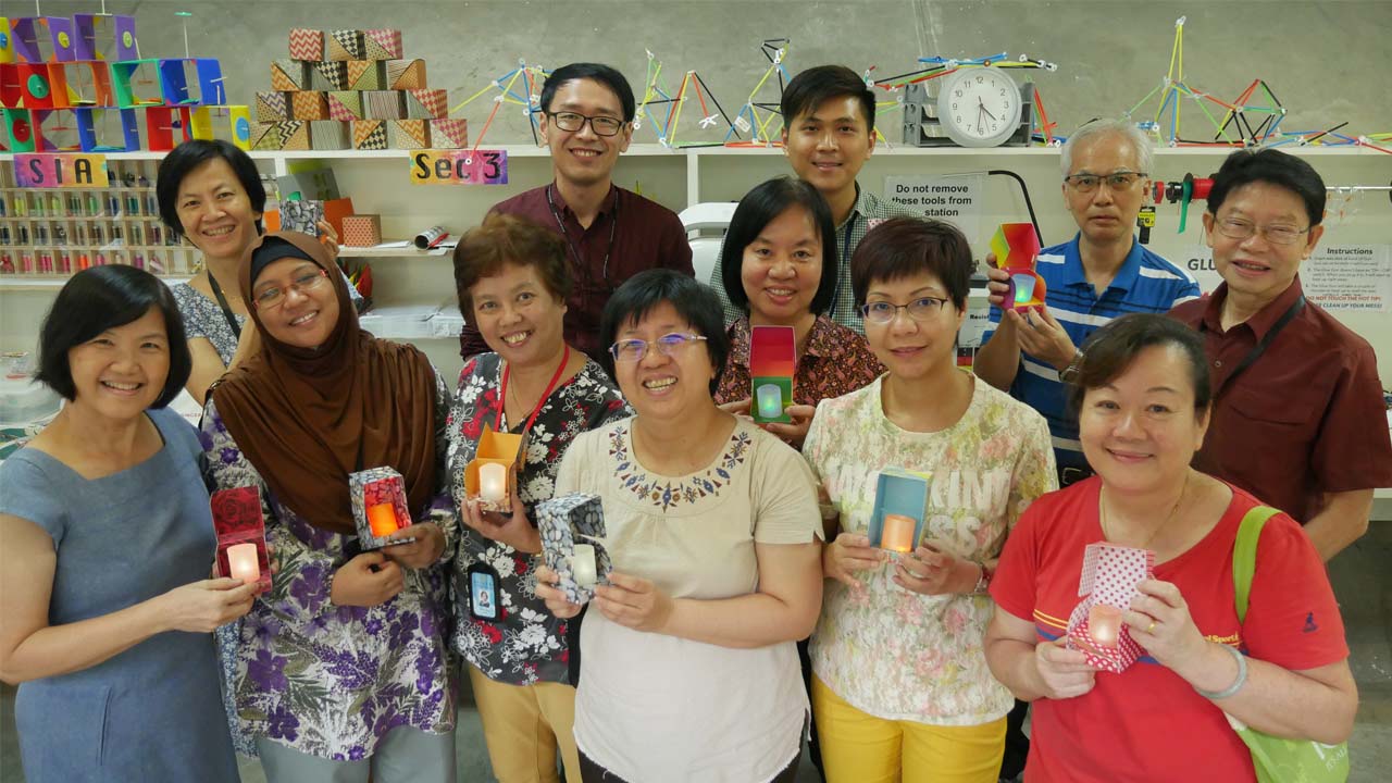 Staff Makers with final projects